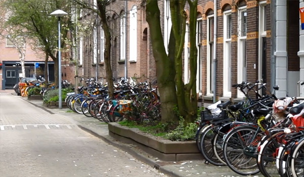 Home bike parking